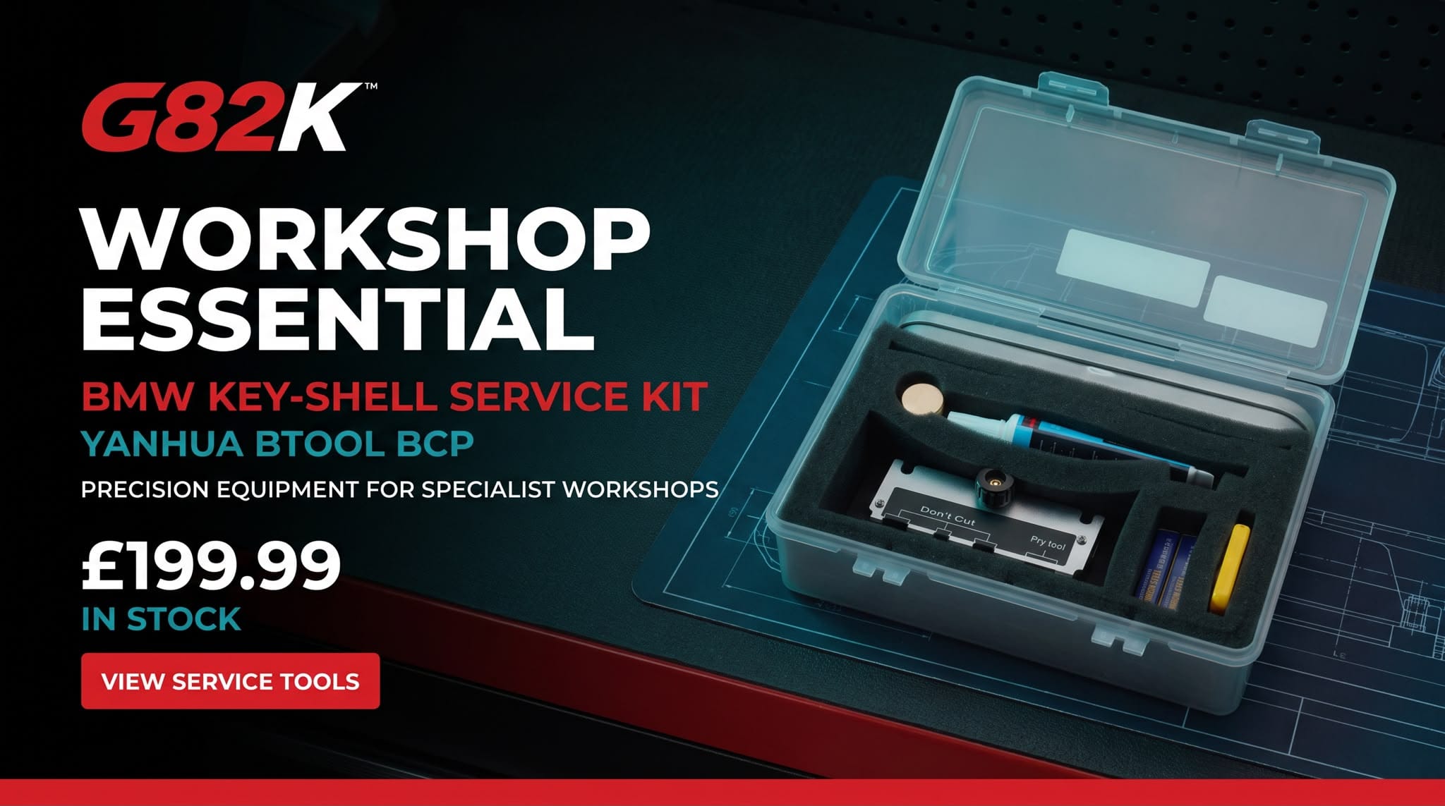 BMW key shell service kit workshop essential