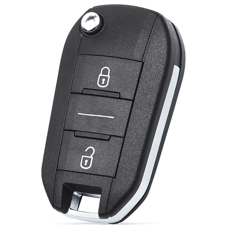 5FA010 433MHz 7941 Chip 2 Button Flip Remote Key for Citroën C4 C-Elysee