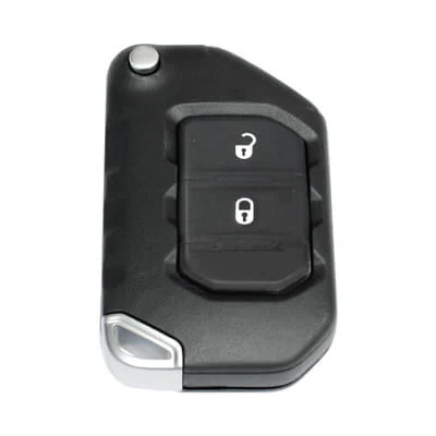 68416782AB 433MHz 4A Chip 2 Button Flip Remote Key for Jeep Wrangler