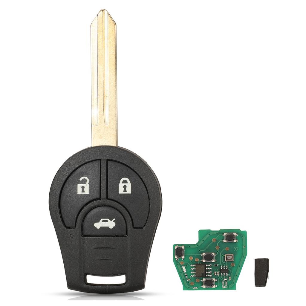 CWTWB1U761 433MHz 7936 Chip 3 Button Remote Head Key for Nissan Juke Versa / Renault
