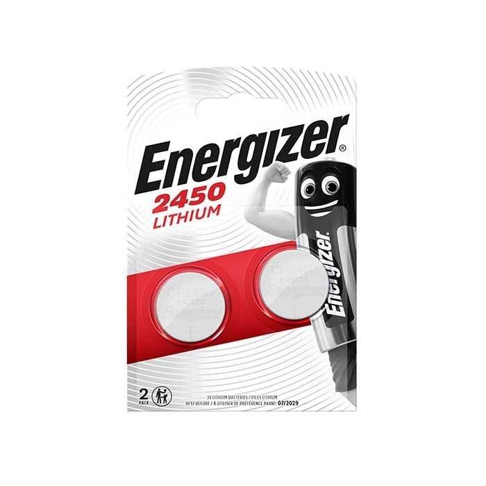 Energizer CR2450 Coin Cell Batteries – 2 Pack