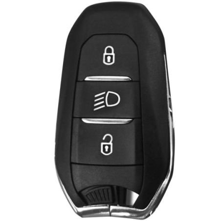 IM3A 433MHz A3M05 4A Chip VA2 3 Button (Light) Smart Key with OEM Board for Peugeot 3008 5008