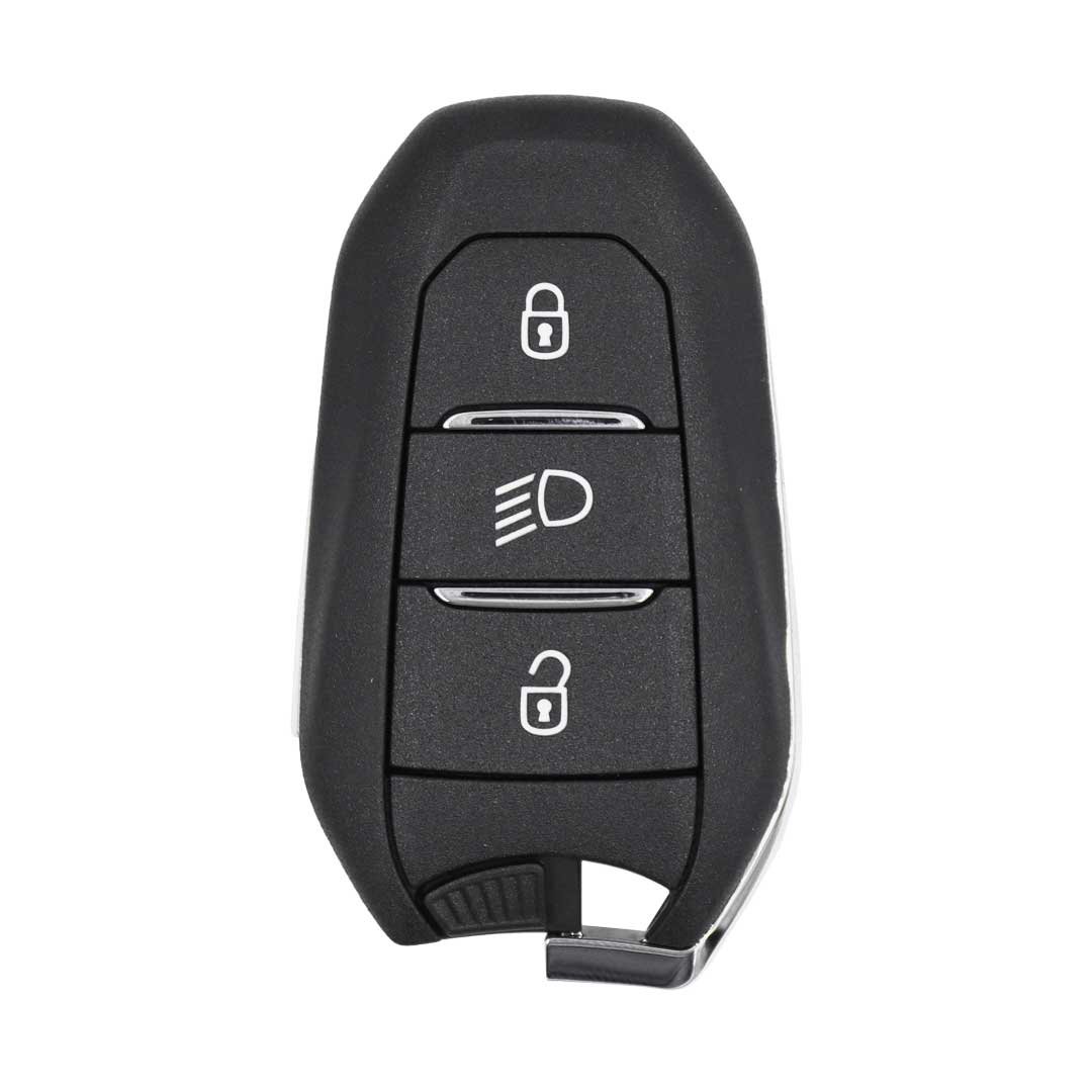 IM3A 433MHz A3M15 4A Chip HU83 3 Button (Light) Smart Key with OEM Board for Citroen C3 C4