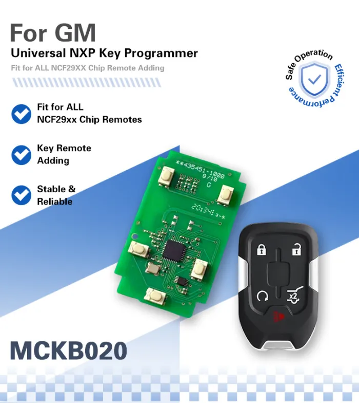 NXP Copier MCKB Solder-Free Adapter for NXP Copier Programmer (MCKB020)